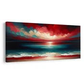 Slika plameni neba - 120x60