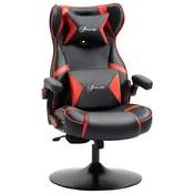 Homestar Gaming stol 69x73x112-118 cm Rdeč