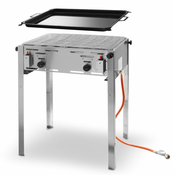 Hendi Plinjski žar s ponevjo Grill Master Maxi 590 x 480 mm, 11,6 kW – Hendi 154717