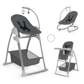 Hauck hranilica Sit N Relax 3 u 1, Dark Grey