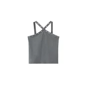 MANGO KIDS Top TACHASET temno siva