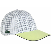 Kapa za tenis Lacoste Hardwearing-Lightweight Tennis Cap - white/lime