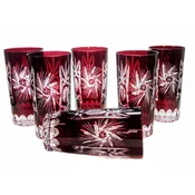Marika Kozarci za vodo Ruby Crystal 320 ml, mlinček za olive