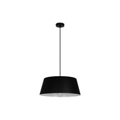 Palnas 62001661 - Luster na sajli FIONA 1xE27/60W/230V O 48 cm crni