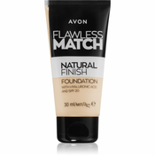 Avon Flawless Match Natural Finish hidratantni puder SPF 20 nijansa 130N Alabaster 30 ml