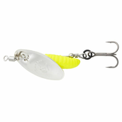 Savage Gear Grub Spinners Silver Yellow, velikost 2, 5,8 g