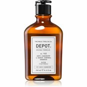 Depot No. 102 Anti-Dandruff & Sebum Control Shampoo šampon za obnovo ravnovesja mastnega lasišča proti prhljaju 250 ml