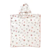 Baby Textil ponco za plažu Cvetici