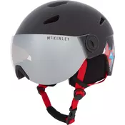 McKinley PULSE JR S2 VISOR HS-016, djecja skijaška kaciga, crna 409106