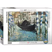 Eurographics Eduard Manet - The Grand Canal of Venice (Blue Venice) 1000-Pieces Puzzle 6000-0828