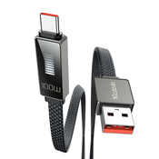 Kabel Mcdodo CA-4980 USB na USB-C sa zaslonom 1.2m (crni)