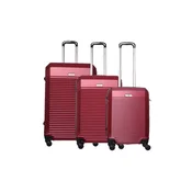 ENOVA CAPRI set kofera 3/1 - bordo ( 524.240.24 )