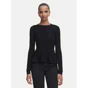 Rinascimento Bluza CFM0012308003 Črna Slim Fit