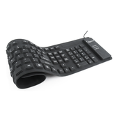 Gembird tastatura USB + PS/2 QWERTY Crno