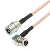shumee Pigtail QMA vtič RA/QMA vtič RG316 5m