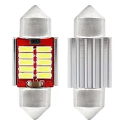 slomart AMiO LED Canbus žarnica C5W/C10W, 31mm, bela, 12/24V