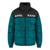 Karl Kani Prehodna jakna Retro Essential smaragd/črna/bela
