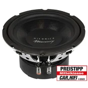 shumee HiFonics MRW84 - premer nizkotonca 200 mm, moč 300 W RMS, impedanca 4 Ohm