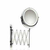 Kela Stensko kozmetično ogledalo z osvetlitvijo VALERIA KL-20643