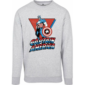 Merchcode Captain America Crewneck Grey XL