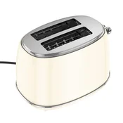 WOWO Retro opekač kruha 850 W, bel