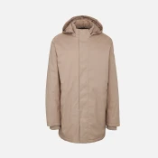 Beige mens down jacket Geox Aurelio - Mens