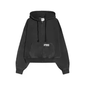 Bershka Jopa na zadrgo črna/naravno bela