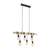 Eglo 78937 - Luster na sajli TOWNSHEND 6xE27/60W/230V