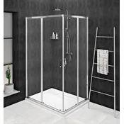 Gelco SIGMA SIMPLY Tuš Kabina 1000x900 mm, Prosojno Steklo, Kotni Vhod, L/P Odpiranje