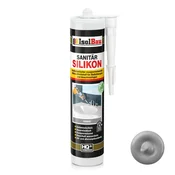 IsolBau Sanitarni silikon siv Sanitär Silikon 1 x 300ml