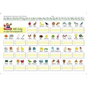 Fragenbär-Lerntafel: ABC-Tafel in der Grundschrift, 32 x 22,5 cm
