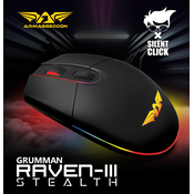 ARMAGGEDDON Raven III Gaming miš USB opticki