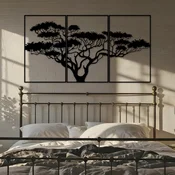 Lesena stenska dekoracija bonsaj drevo + dodatna slika bonsaj drevo 120 X 60 CM + dodatna slika