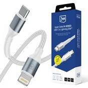 3MK 3MK HYPER KABEL N-SERIJE C DO LIGHTNING 1M PD 3.0 20W HITRO POLNJENJE