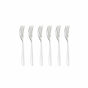 EME POSATERIE Infinity set 6kos desertne vilice inox/v darilni škatli