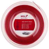 Teniska žica MSV Hepta Twist (200 m) - red