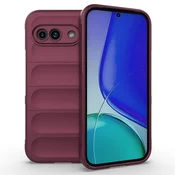 GS Igralni ovitek za Google Pixel 9A, odporen proti udarcem, bordo