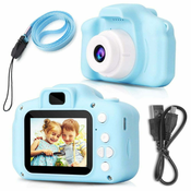 Dexxer Otroški digitalni fotoaparat LCD SD 450mAh USB moder