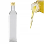 shumee MARASCA CLEAR 500 ml steklenica z dozirnikom za olivno olje, kis, sirup, sok 0,5 l