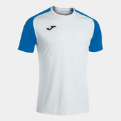 Joma Academy IV Short Sleeve T-Shirt White Royal