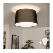 Brilagi - LED plafonski luster CERIA 1xE27/40W/230V fi 45 cm crna