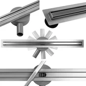 CALANI ECO360 SLIM CHROME DRAIN 60