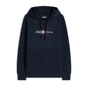 TOMMY HILFIGER Majica mornarska/burgund/bela