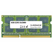 2-Power 8GB MultiSpeed 1066/1333/1600 MHz DDR3 SoDIMM 2Rx8 (1,5V/1,35V) (doživljenjska garancija)