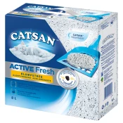Catsan Active Fresh grudajuci pijesak - 3 x 8 l