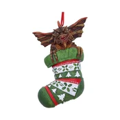 Viseča dekoracija Nemesis Now Gremlins – Mohawk v nogavici 12 cm