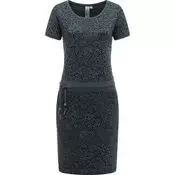 Ragwear Poletna obleka Baomi Zoo Youmodo siva/črna
