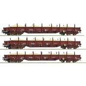 ROCO Komplet 3 vozičkov za pesek DR - 77042