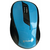 XPLORE miška XP1223, modra