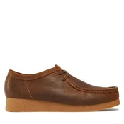 Clarks  Čevlji Derby WALLABEE EVO  Kostanjeva